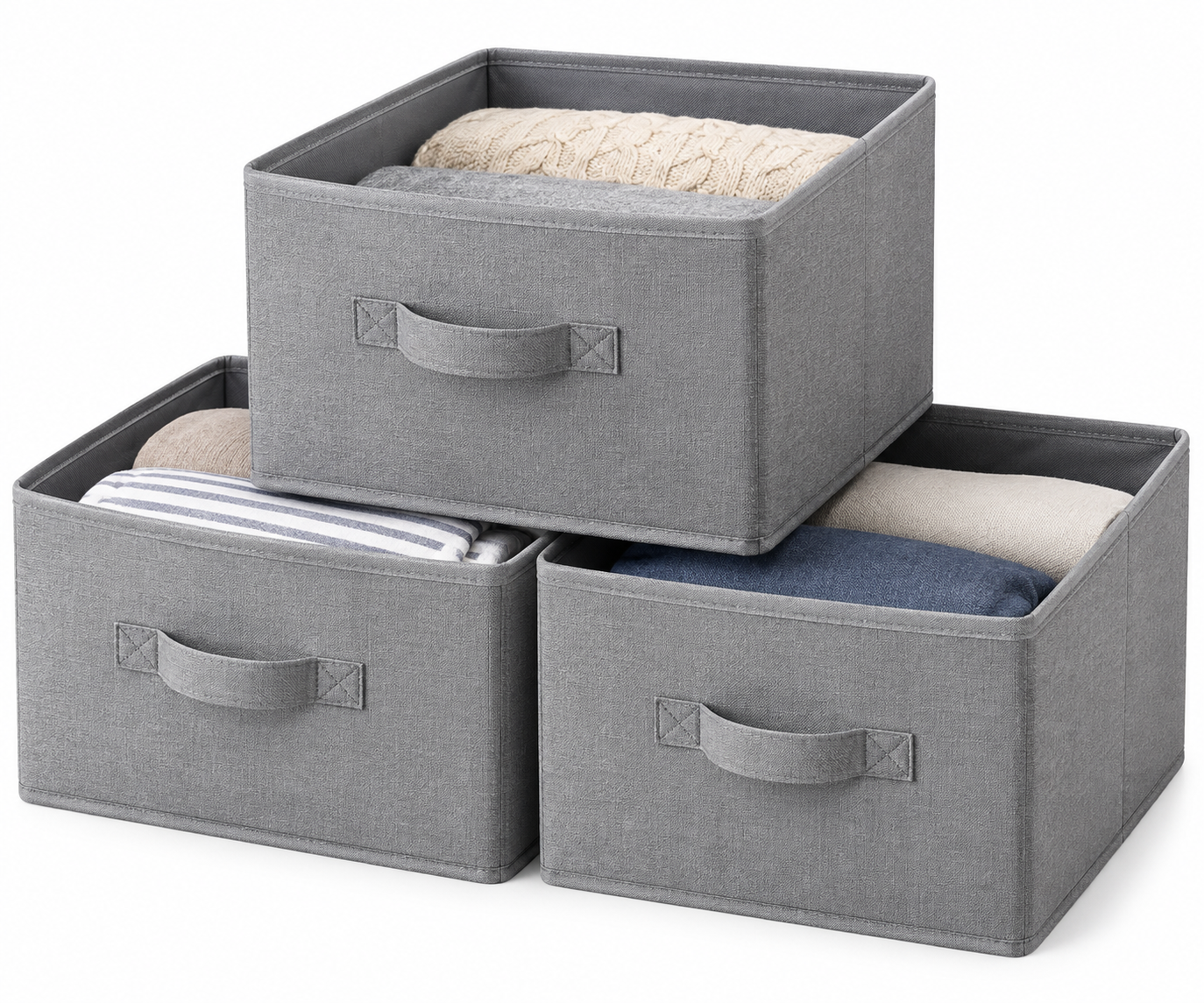 Foldable Fabric Storage Bins