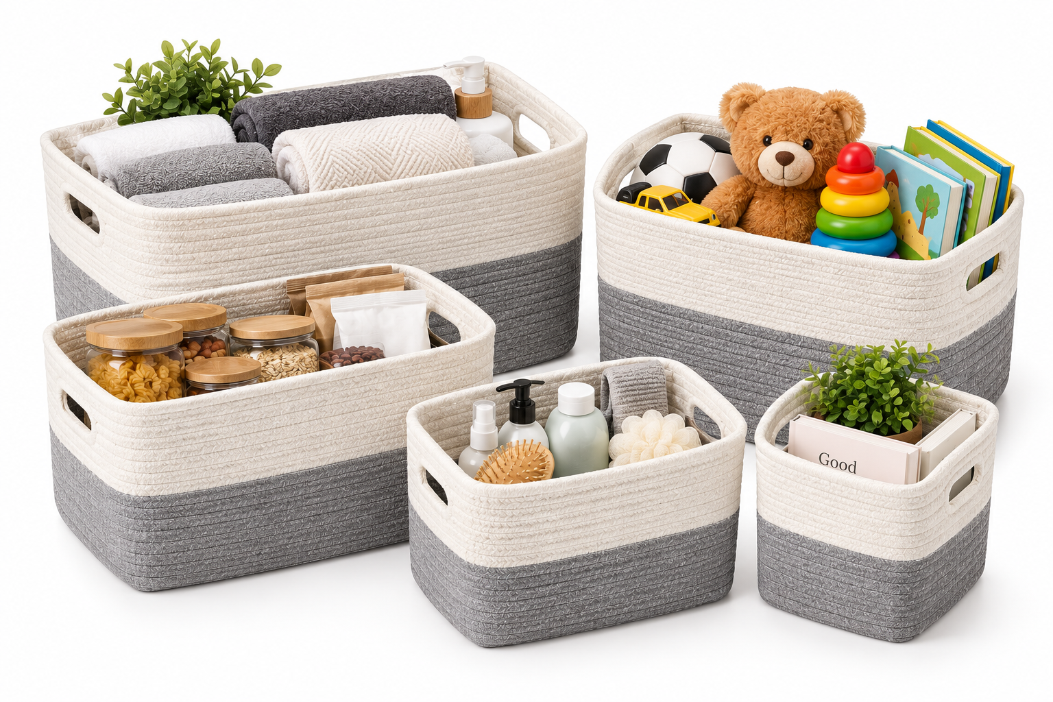 Multipurpose Storage Basket Set